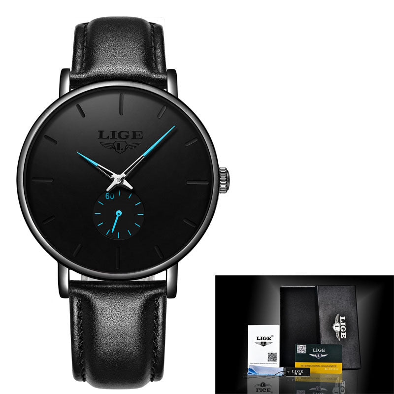 Dun, modieus, multifunctioneel, waterdicht quartzhorloge